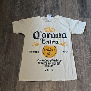 Corona Extra Women's Small White T-Shirt New w/ Tags!